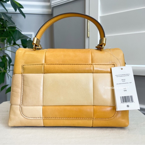 🔥NeW! $749 Tory Burch Kira Patchwork Satchel - Picture 9 of 17